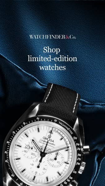 Watchfinder ad: Limited-edition watches