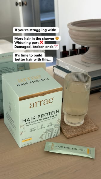 Arrae ad: Just Launched: arrae Hair Protein✨