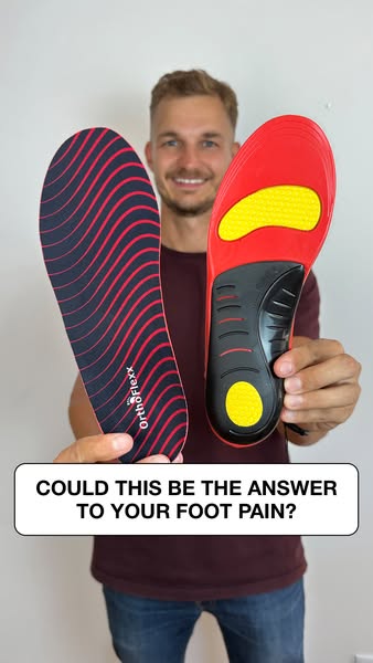 OrthoFlexx ad: Insoles For Alignment And Stability