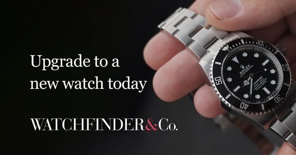 Watchfinder ad: Trade in, trade up