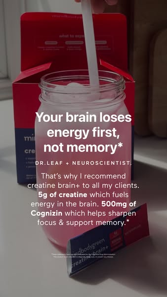mindbodygreen ad: 🧠 Support your brain for life with creatine backed by science 🧬*