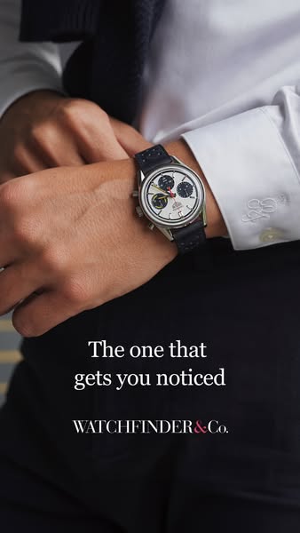 Watchfinder ad: Showstopping timepieces
