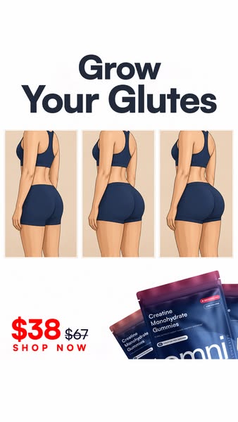 OMNI Longevity ad: Creatine Made Delicious 🍉 🍑