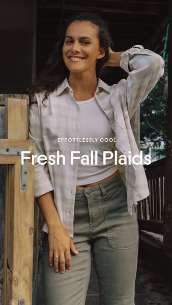 Free Fly Apparel ad: The Seawool Oversized Flannel