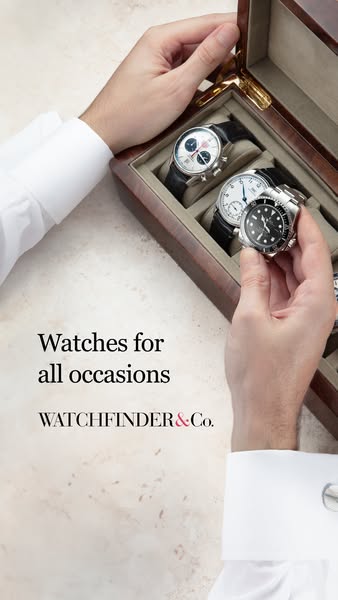 Watchfinder ad: Find the watch for you