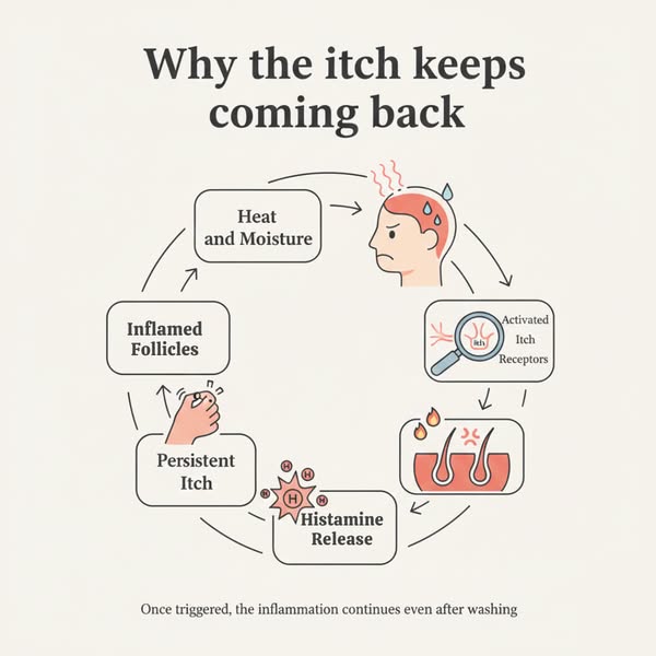 UpCircle ad: Not Dandruff? It’s Inflammation 😱