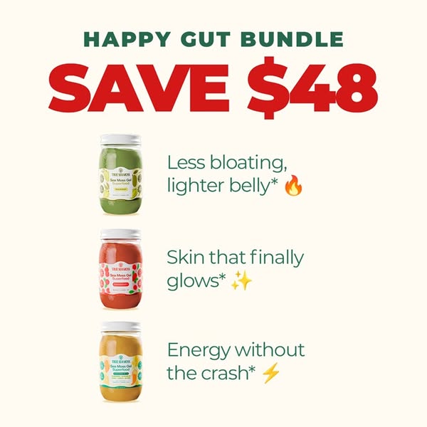 True Sea Moss Health ad: Nature's Finest Superfood: Up to 40% Off + Free Gift
