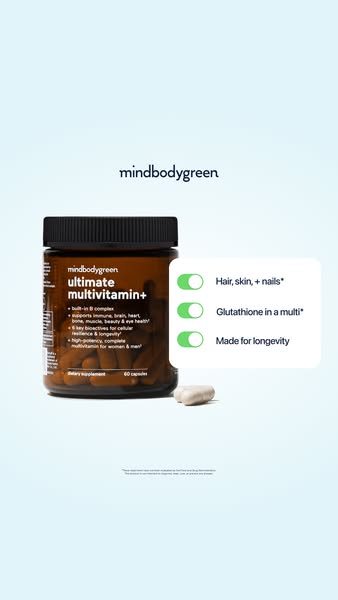mindbodygreen ad: Like 8 supplements in 2 capsules.*