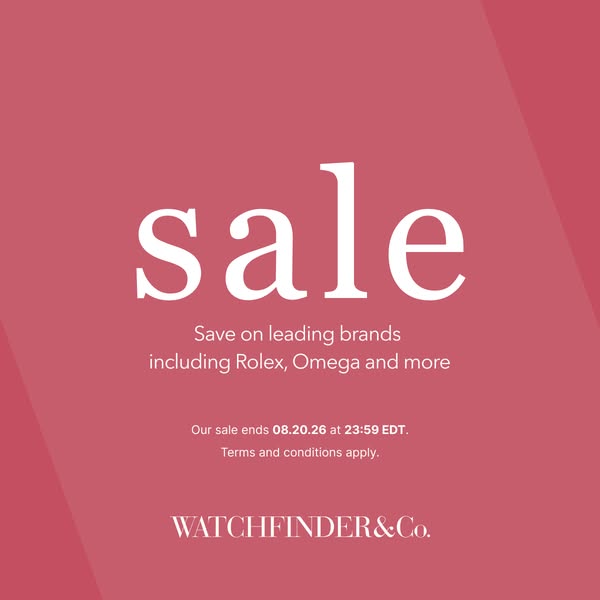 Watchfinder ad: Shop the sale