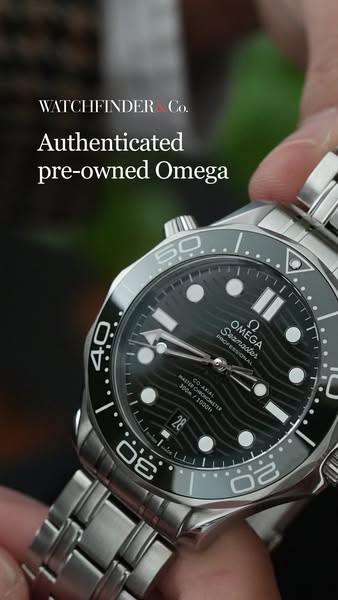 Watchfinder ad: Authenticated Omega