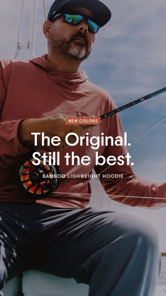 Free Fly Apparel ad: The Bamboo Lightweight Hoodie