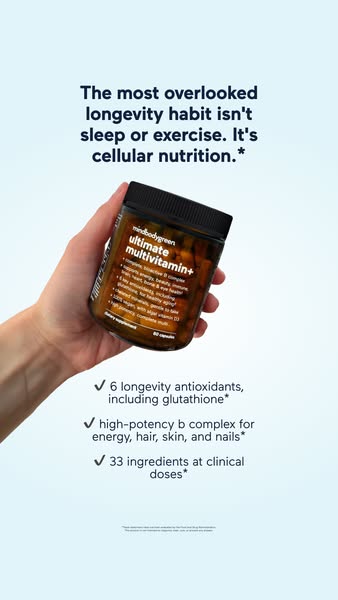 mindbodygreen ad: Like 8 supplements in 2 capsules.*