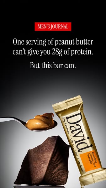 David Protein ad: A Protein Bar That Wins Taste & Texture?