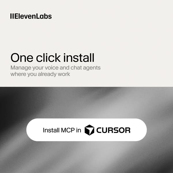 ElevenLabs ad: Build agents in plain language