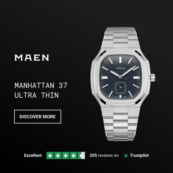Maen ad: Manhattan 37 Ultra Thin