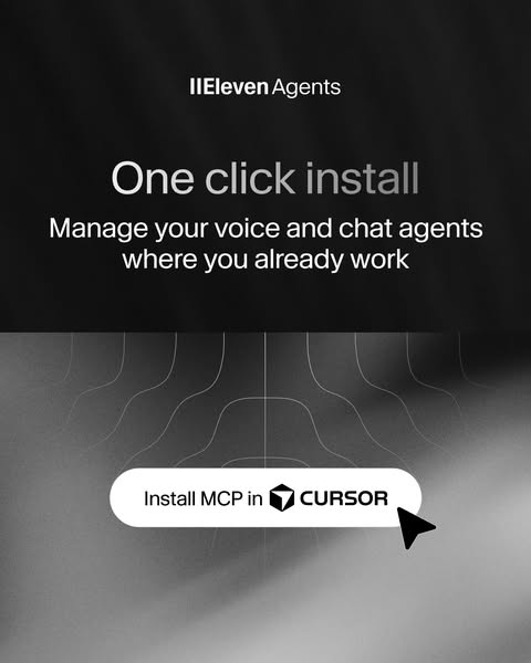 ElevenLabs ad: Build agents in plain language