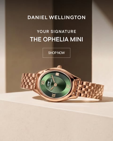 Daniel Wellington ad: Your Everyday Icon.