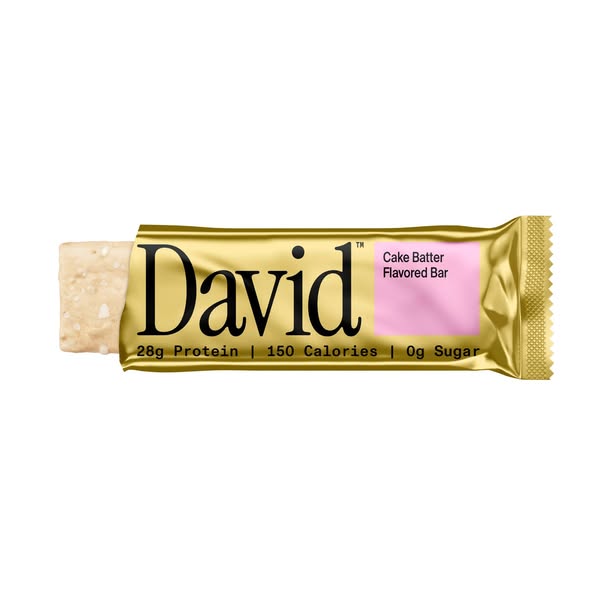 David Protein ad: Free shipping on your first order.