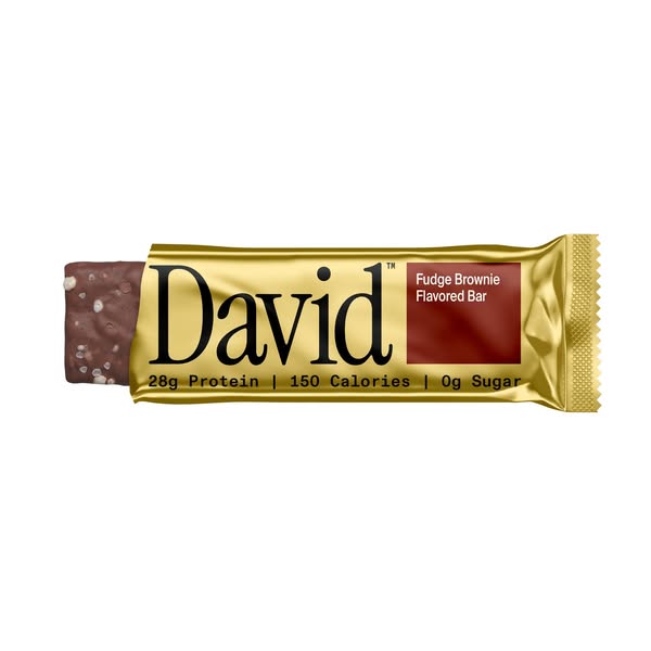 David Protein ad: Free shipping on your first order.
