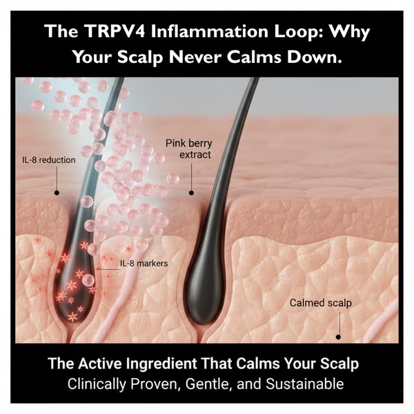 UpCircle ad: Not Dandruff? It’s Inflammation 😱