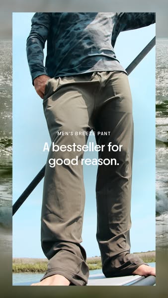 Free Fly Apparel ad: Men’s Breeze Pant