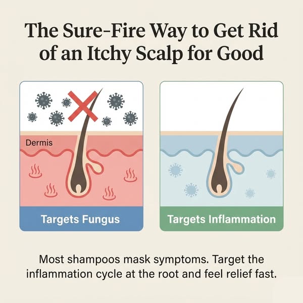 UpCircle ad: Not Dandruff? It’s Inflammation 😱