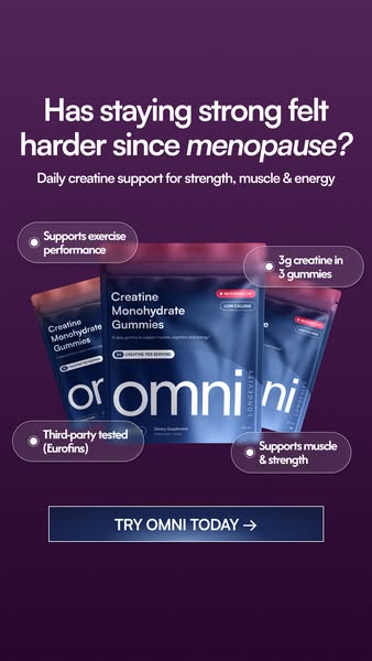 OMNI Longevity ad: Real Creatine - 43% OFF TODAY 👉