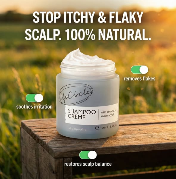 UpCircle ad: Not Dandruff? It’s Inflammation 😱