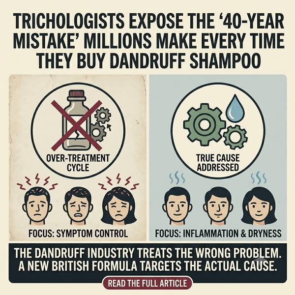 UpCircle ad: Not Dandruff? It’s Inflammation 😱