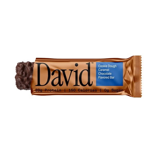 David Protein ad: Free shipping on your first order.