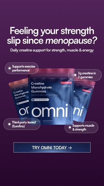OMNI Longevity ad: Real Creatine - 43% OFF TODAY 👉