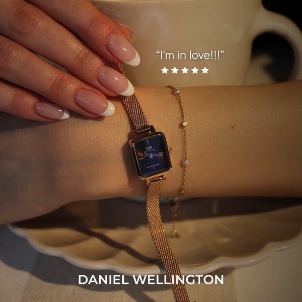 Daniel Wellington ad: Quadro Mini