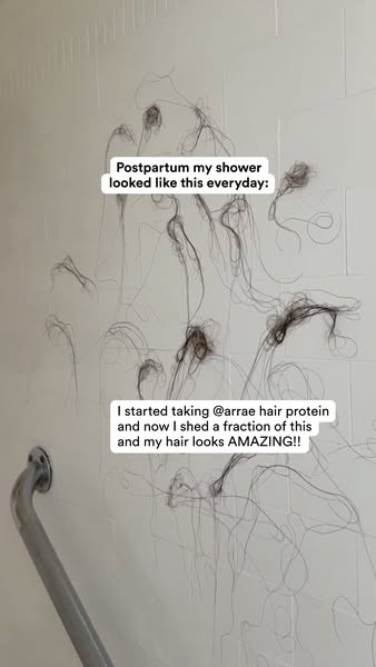 Arrae ad: Postpartum Hair Support, Made Simple