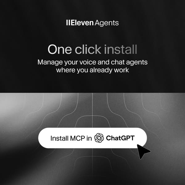 ElevenLabs ad: Build agents in plain language