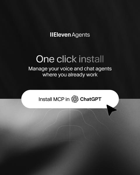 ElevenLabs ad: Build agents in plain language