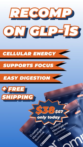 OMNI Longevity ad: Creatine Made Delicious 🍉 🍑