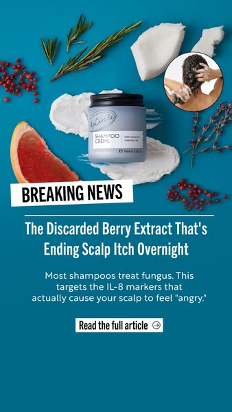UpCircle ad: Not Dandruff? It’s Inflammation 😱