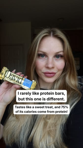 David Protein ad: A Protein Bar That Wins Taste & Texture?
