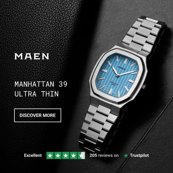 Maen ad: Manhattan 39 Ultra-Thin