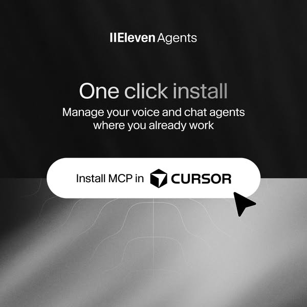 ElevenLabs ad: Build agents in plain language