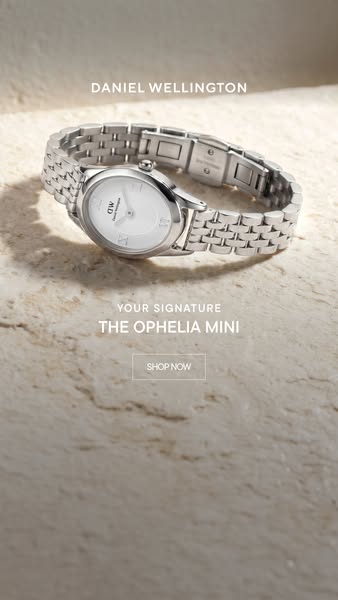 Daniel Wellington ad: Your Everyday Icon.