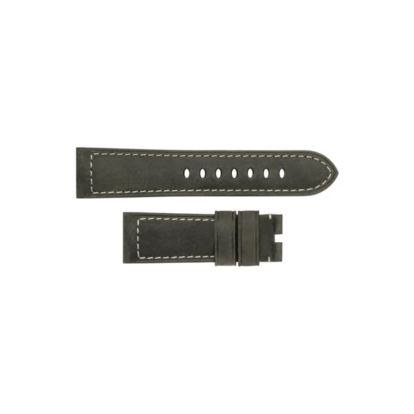 Beaverbrooks the Jewellers ad: Panerai 24mm Dark Green Leather Watch Strap