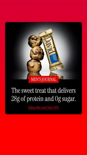 David Protein ad: A Protein Bar That Wins Taste & Texture?