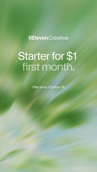 ElevenLabs ad: ElevenLabs | Join 7,500,000+ Users & Brands | All-in-One Voice AI Platform