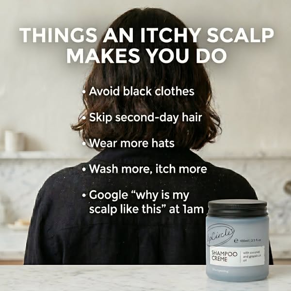 UpCircle ad: Not Dandruff? It’s Inflammation 😱