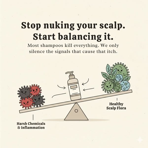UpCircle ad: Not Dandruff? It’s Inflammation 😱