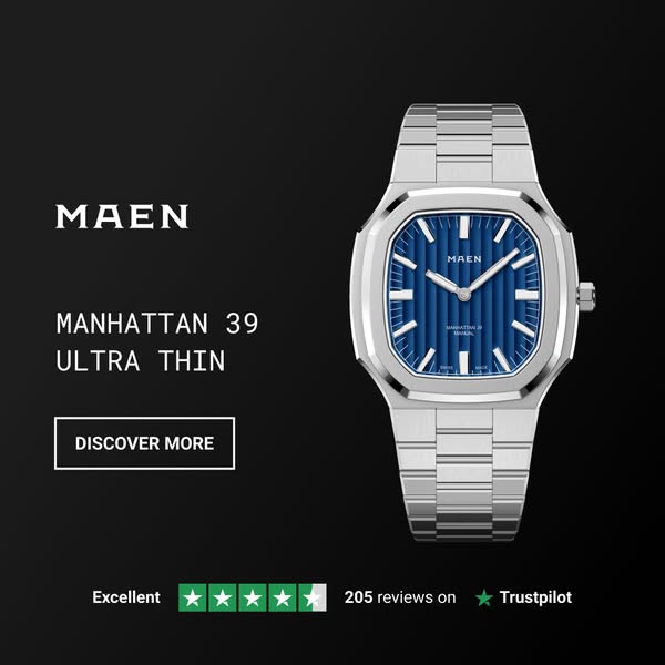 Maen ad: Manhattan 39 Ultra-Thin