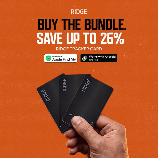 The Ridge ad: TWO NETWORKS, ONE CARD
