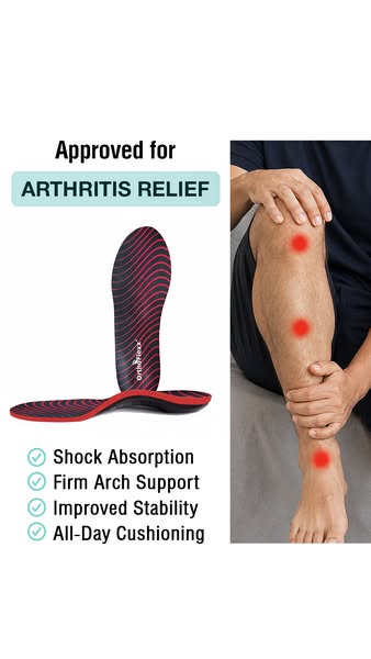 OrthoFlexx ad: Insoles For Alignment And Stability