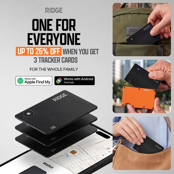 The Ridge ad: TWO NETWORKS, ONE CARD